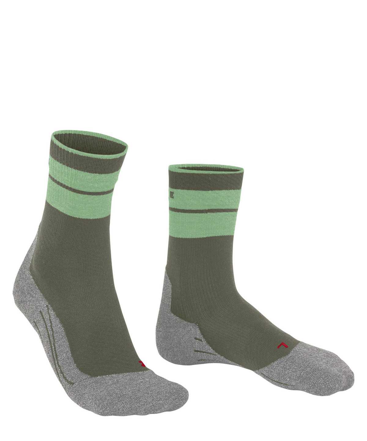 Sports Socks Donna Falke TK Stabilizing Trekking Socks Verdi | GFOE40281