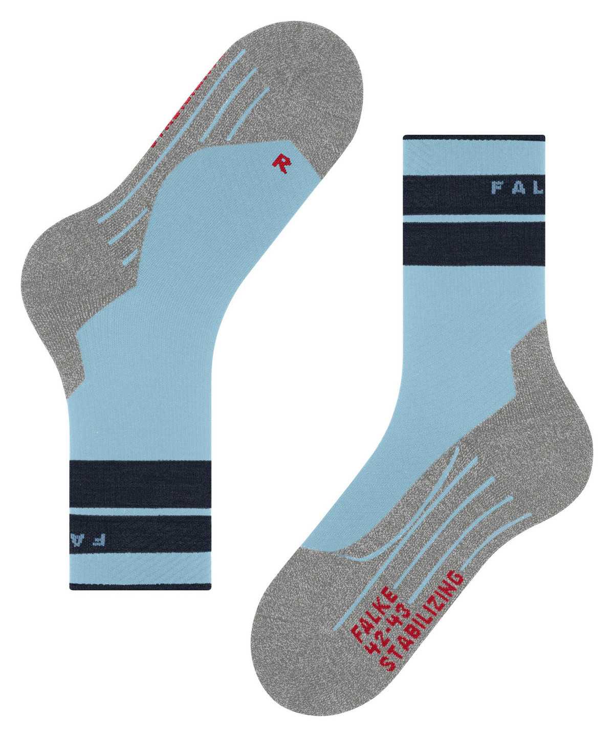 Sports Socks Donna Falke TK Stabilizing Trekking Socks Blu | YEFJ82641