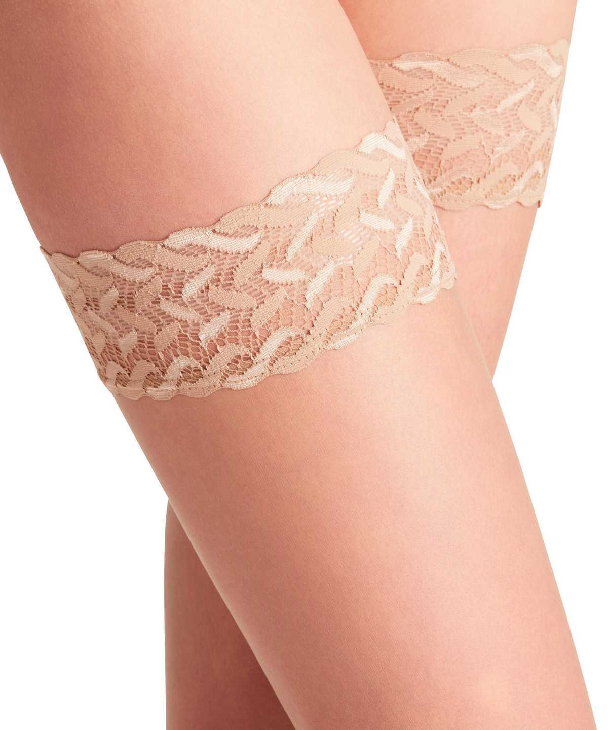 Thigh Highs Donna Falke Shelina 12 DEN Stay-ups Beige | QGXT43218