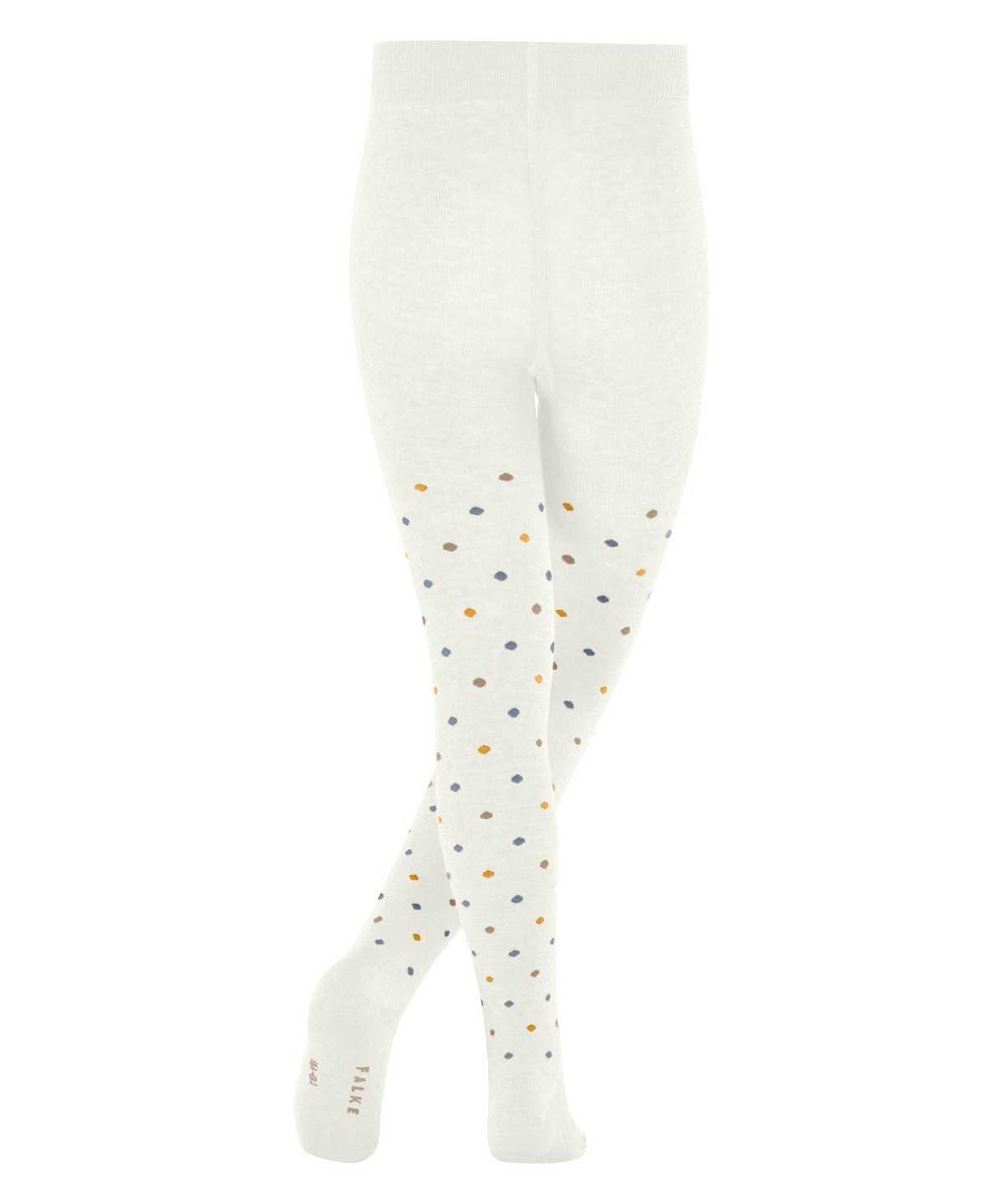 Tights Bambino Falke Multidot Tights Bianche | ZCKU32854