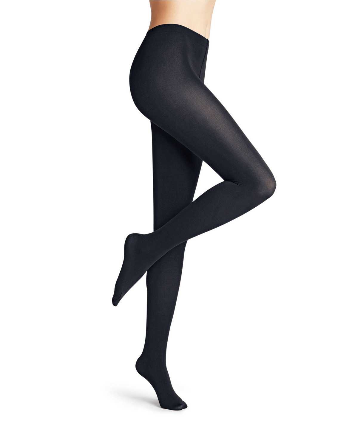 Tights Donna Falke Cotton Touch Tights Blu | TCGP75802