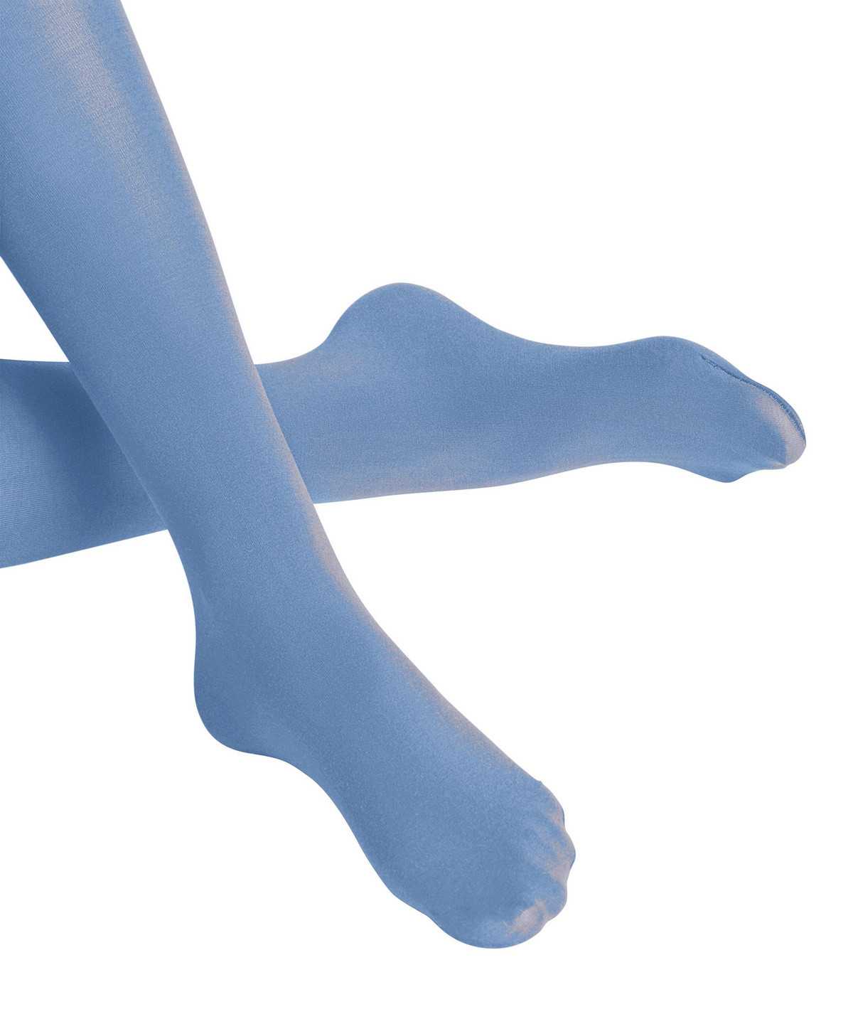 Tights Donna Falke Cotton Touch Tights Blu | QEAH16024