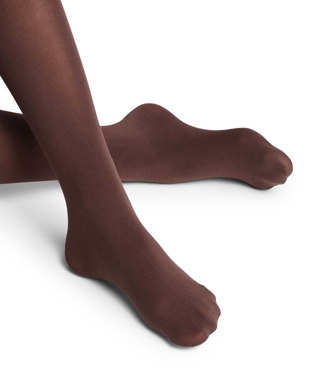 Tights Donna Falke Cotton Touch Tights Marroni | ZBMY60715