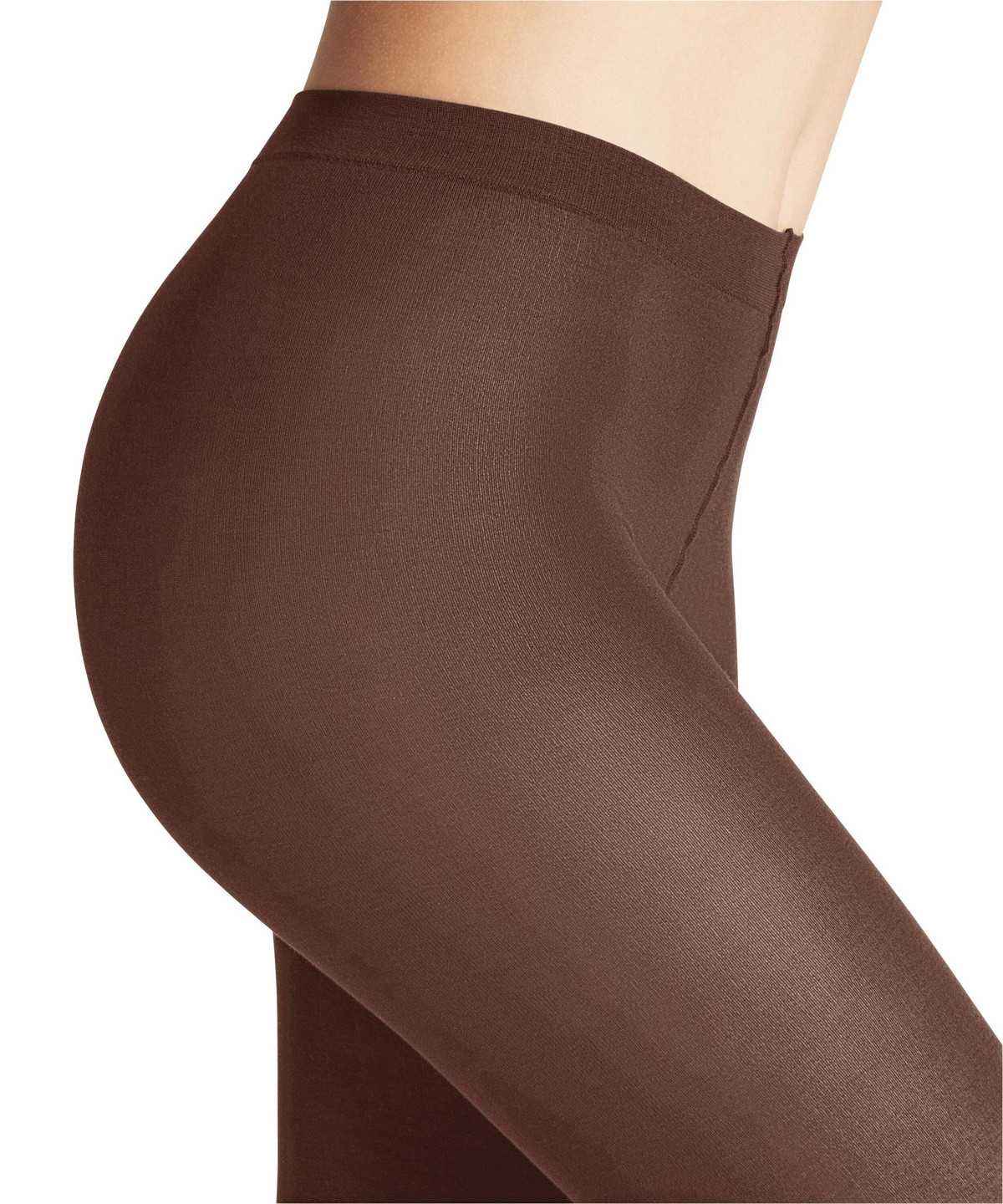 Tights Donna Falke Cotton Touch Tights Marroni | HNEF64230