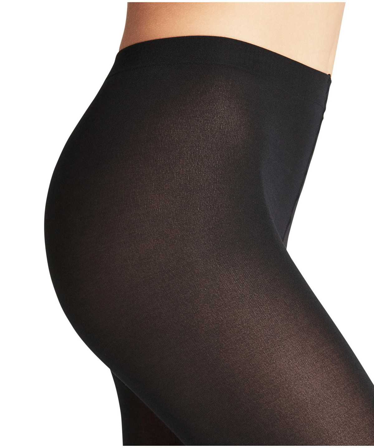 Tights Donna Falke Cotton Touch Tights Nere | BNZM78419