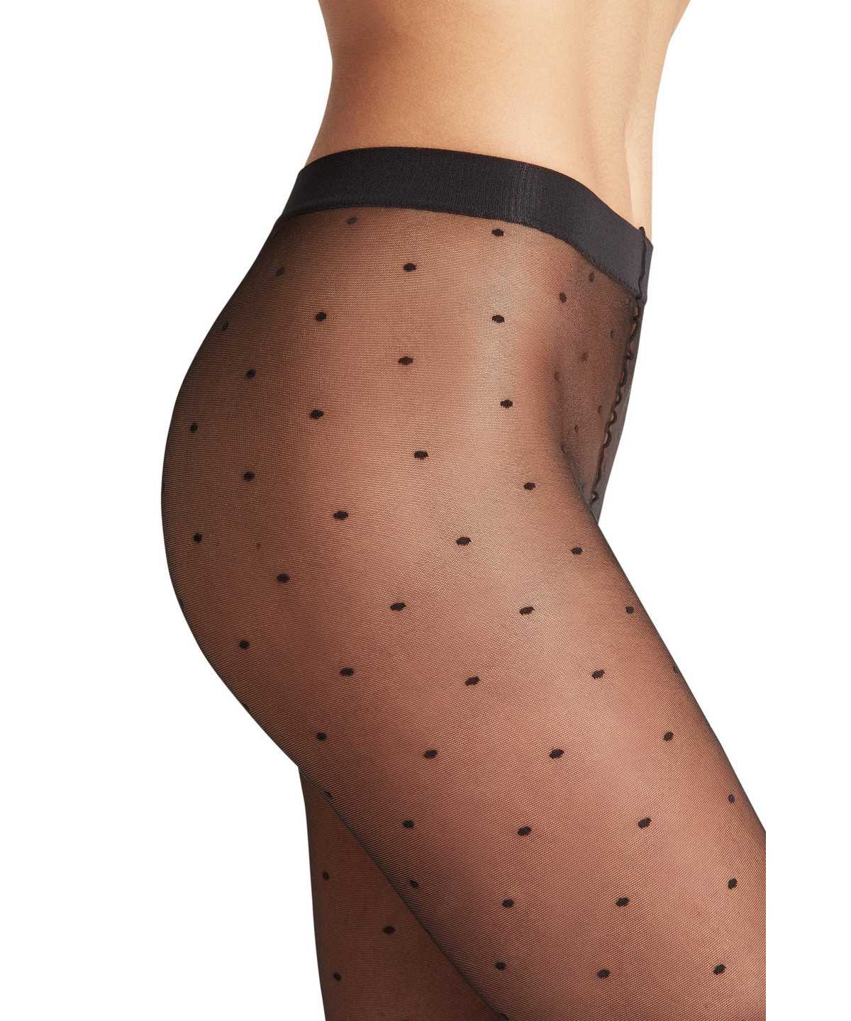 Tights Donna Falke Dot 15 DEN Tights Nere | OVPK60298