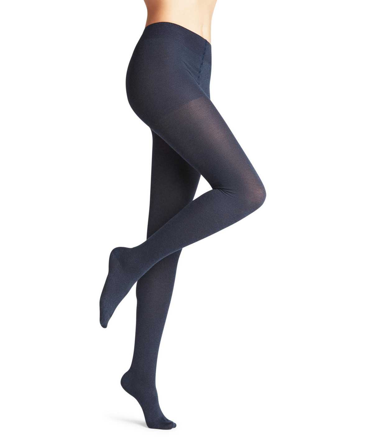 Tights Donna Falke Family Tights Blu | WZEP75041