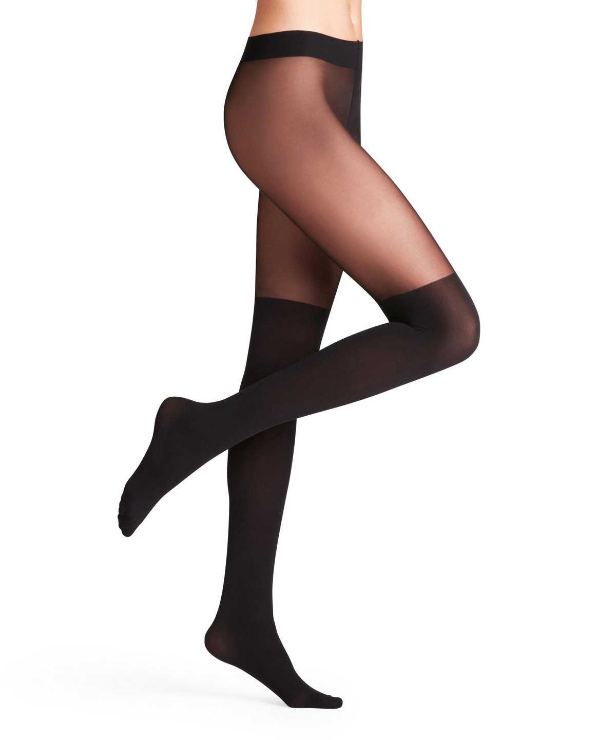 Tights Donna Falke Overknee 25 DEN Tights Nere | WKNF46329