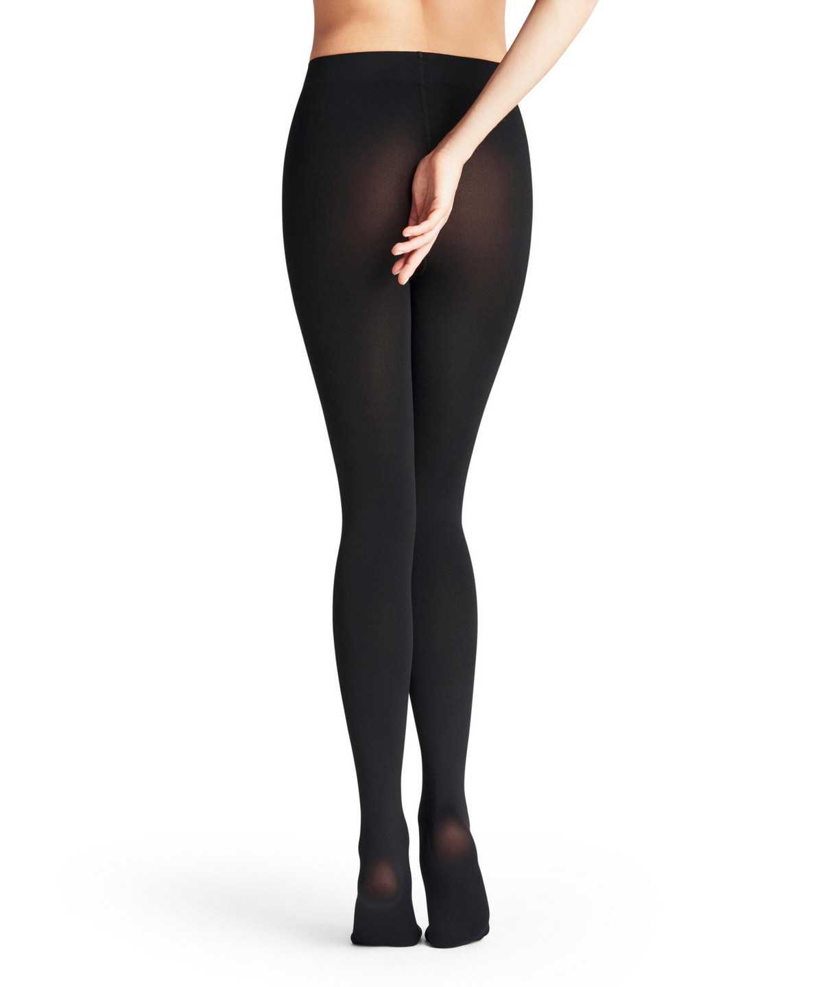 Tights Donna Falke Pure Matt 100 DEN Tights Nere | QRWM43751