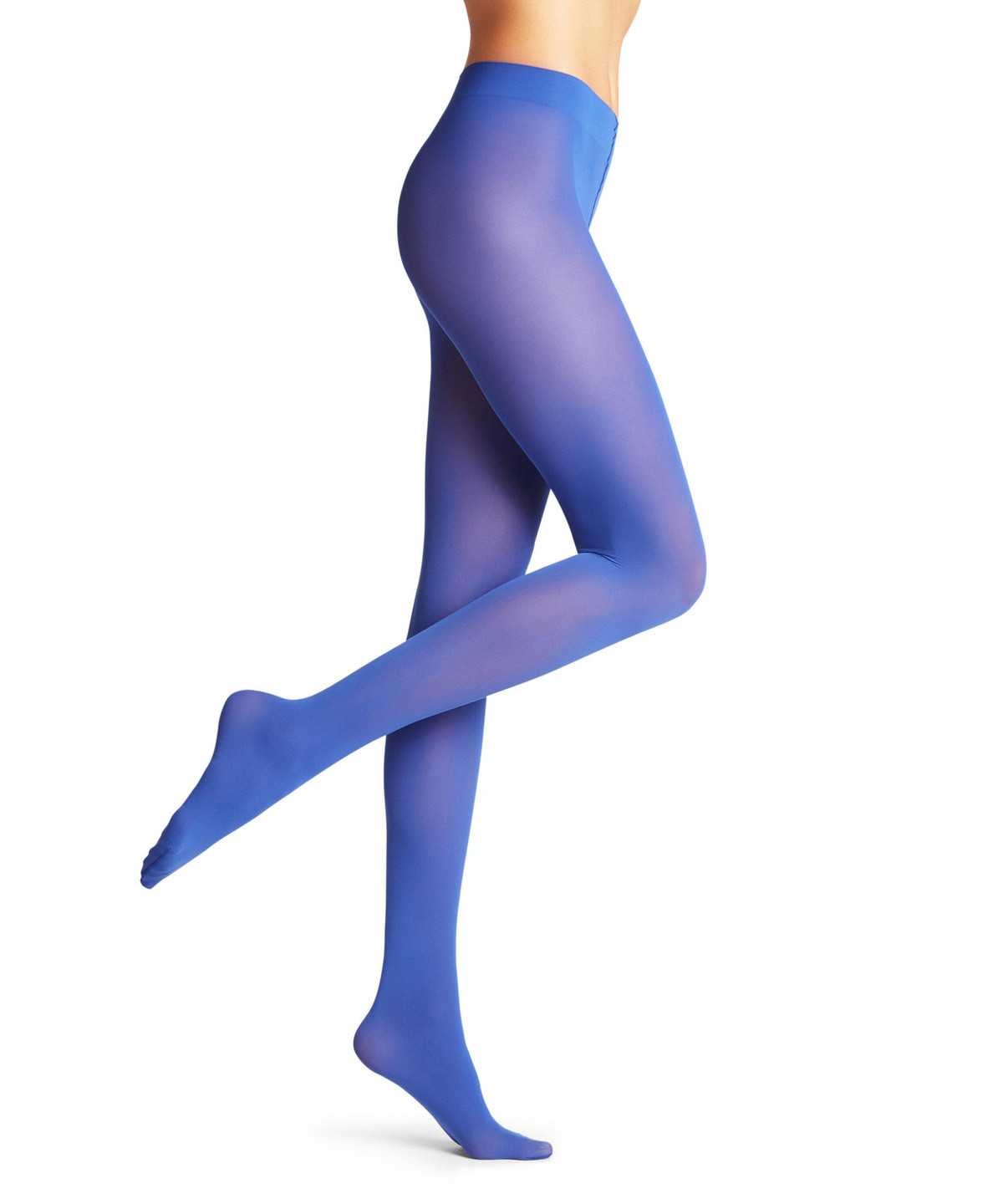 Tights Donna Falke Pure Matt 50 DEN Tights Blu | YAPI27184