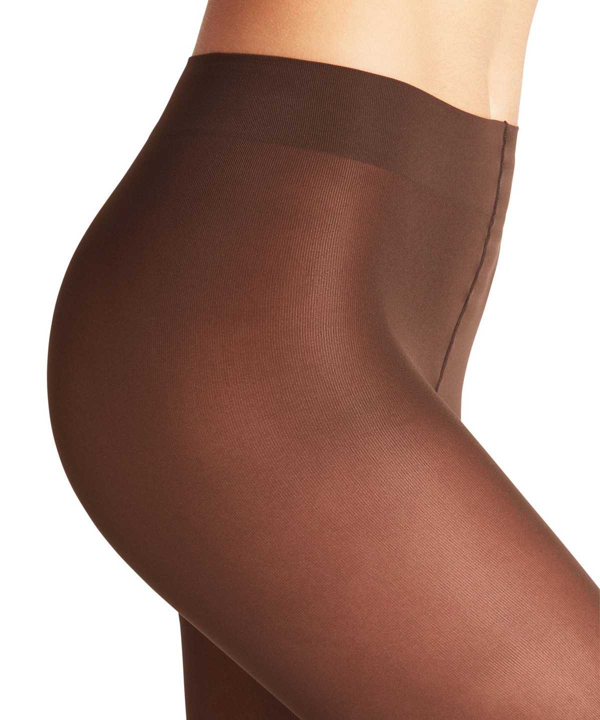 Tights Donna Falke Pure Matt 50 DEN Tights Marroni | AOIT24056