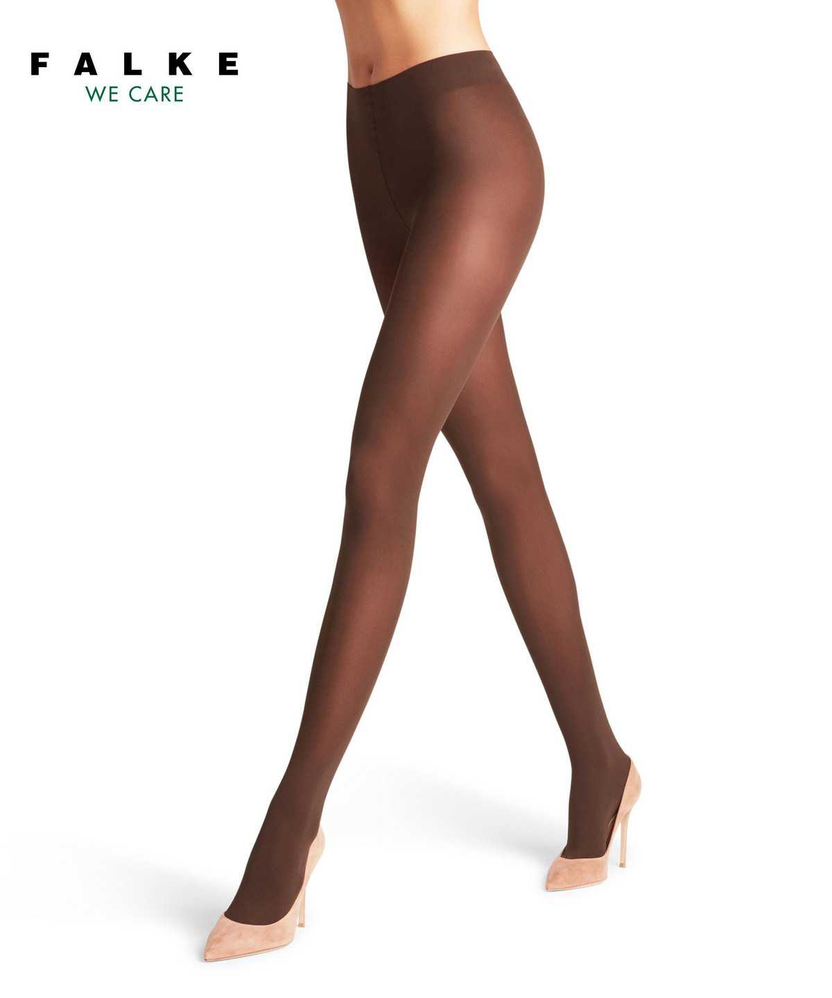 Tights Donna Falke Pure Matt 50 DEN Tights Marroni | AOIT24056