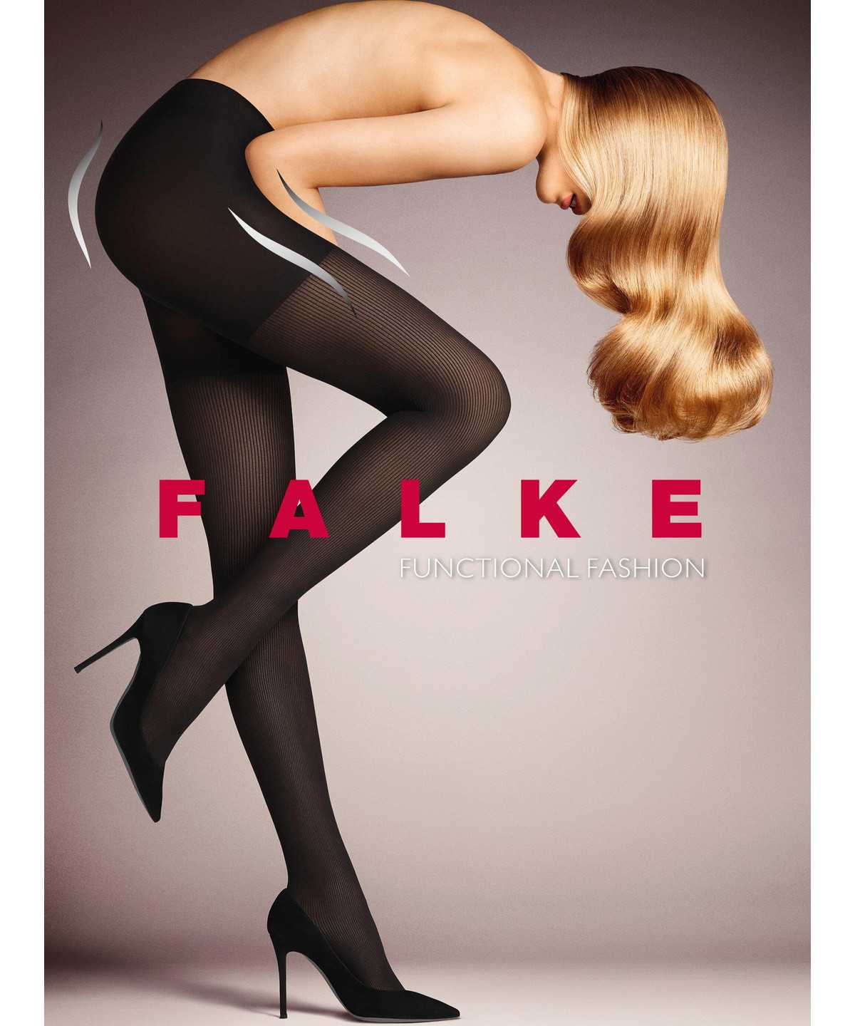 Tights Donna Falke Rib Shaping 50 DEN Tights Rosse | OGNW47896