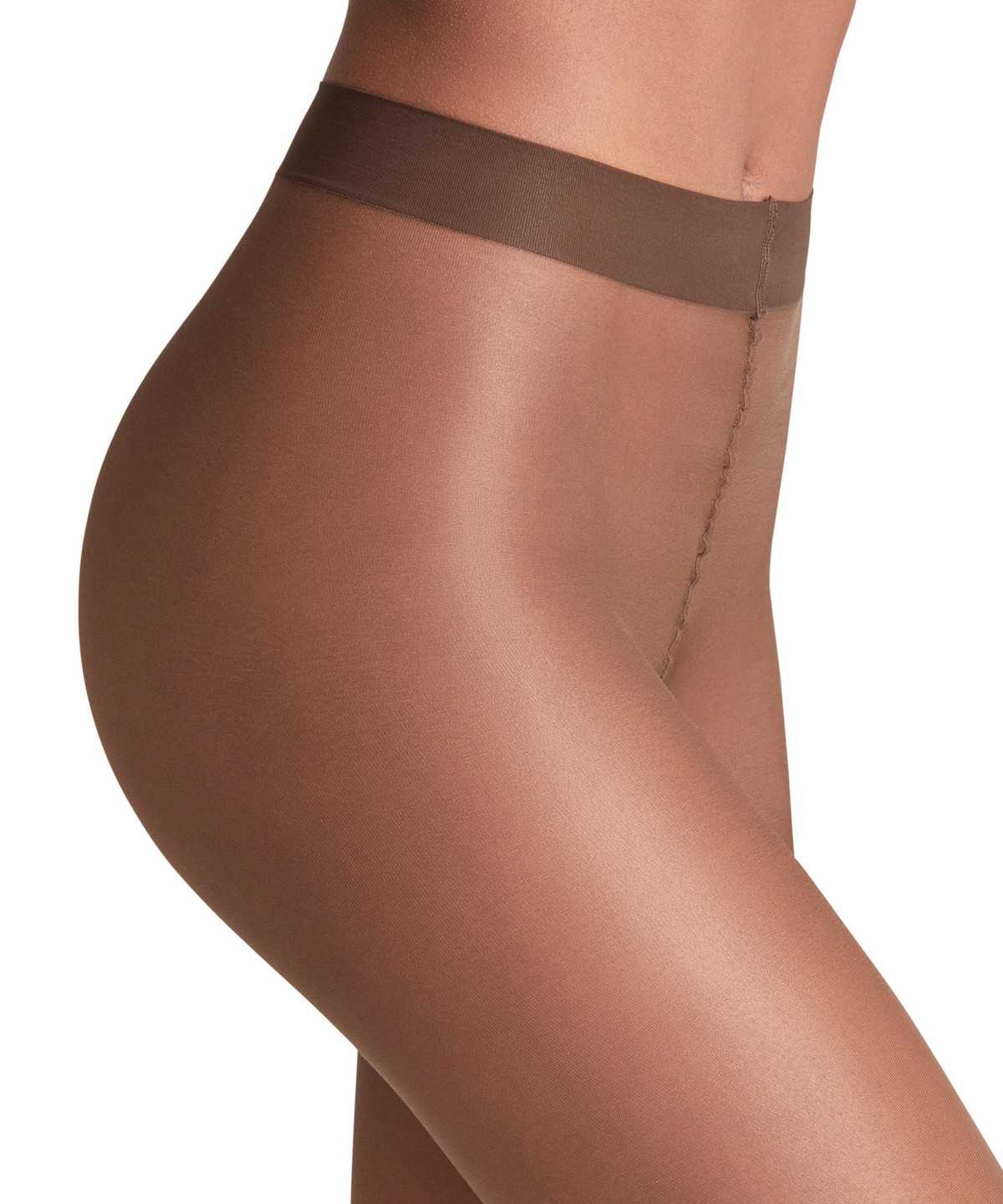 Tights Donna Falke Seidenglatt 15 DEN Tights Marroni | HICF50613