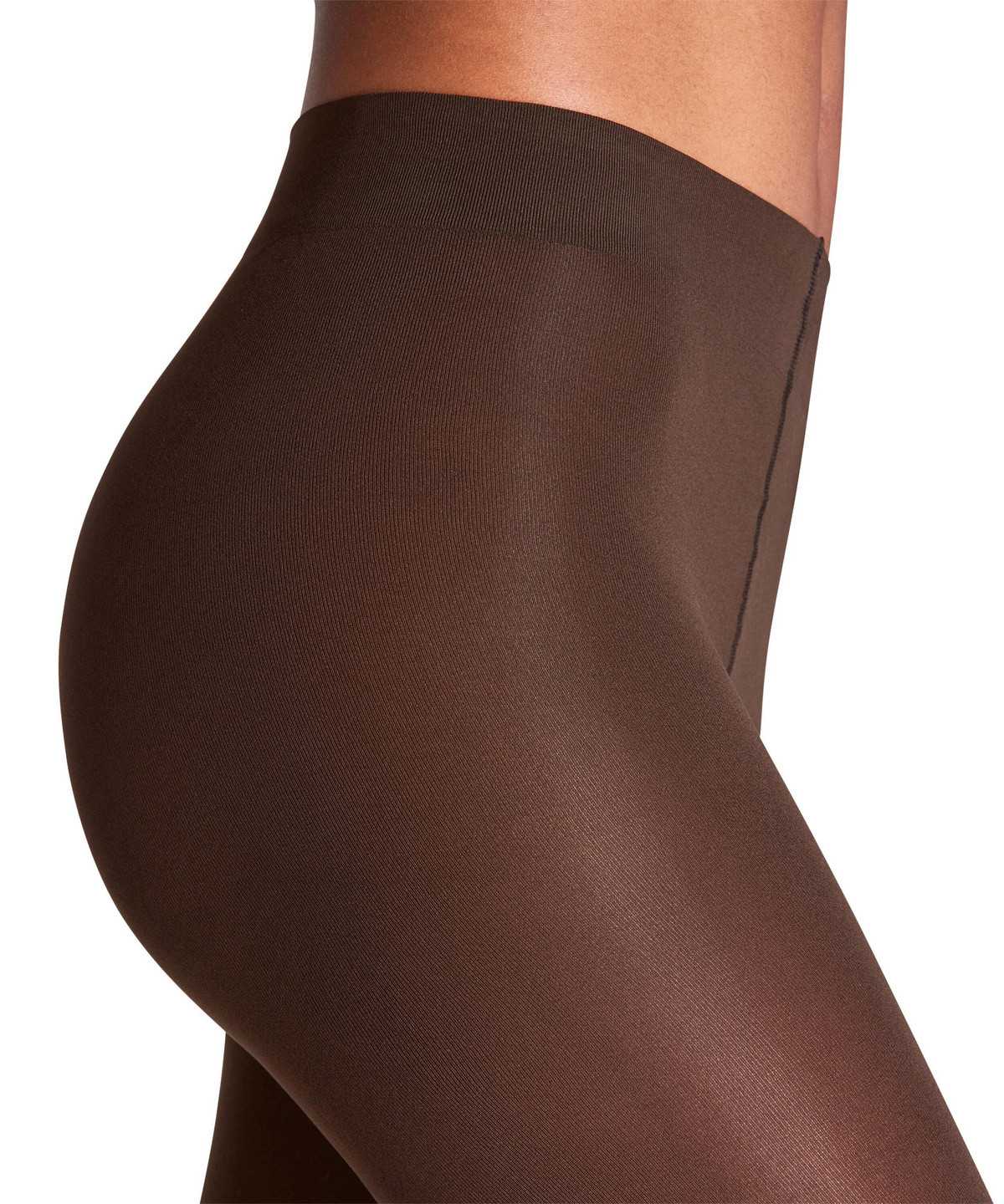 Tights Donna Falke Seidenglatt 40 DEN Tights Marroni | JRQI10346