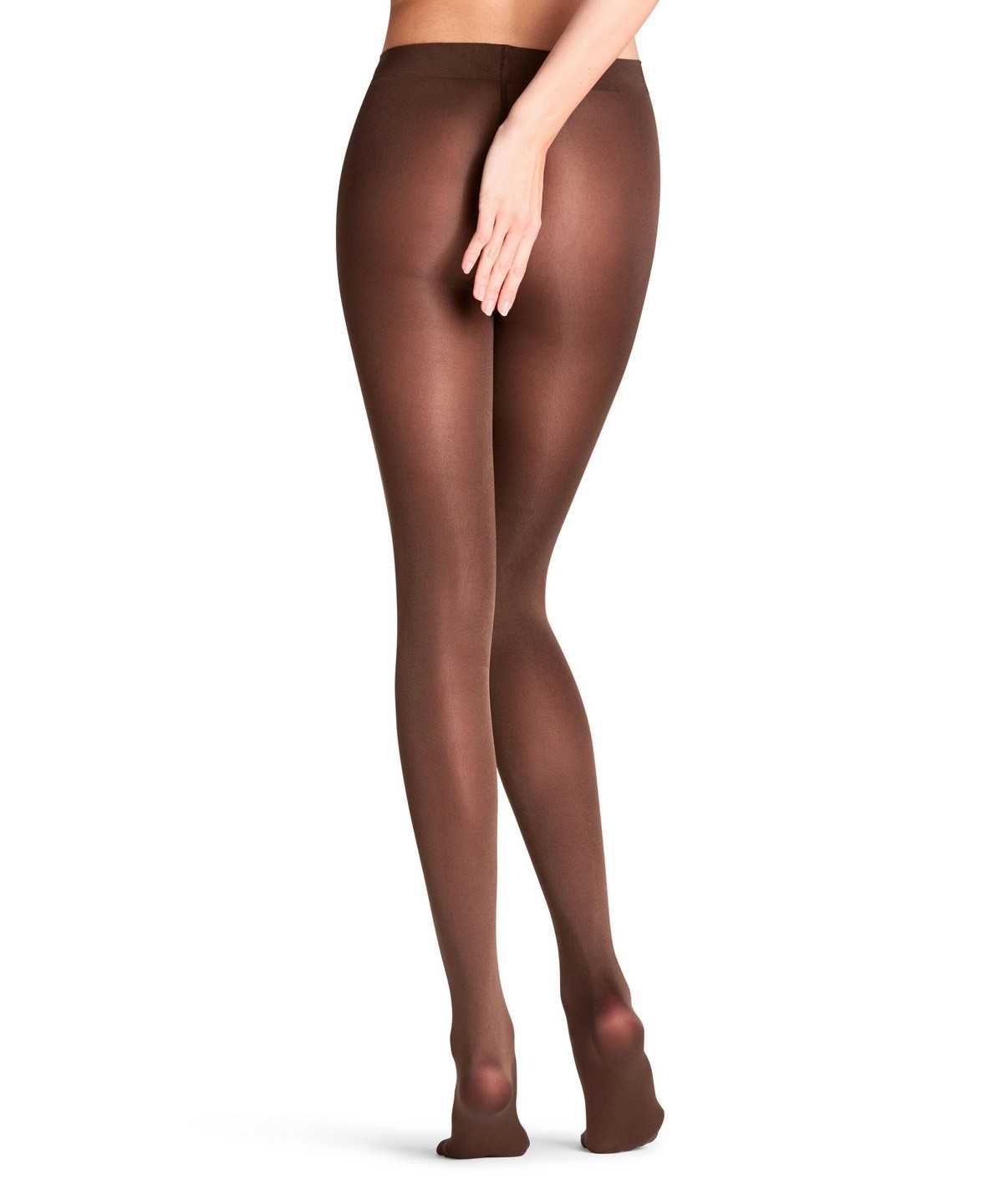 Tights Donna Falke Seidenglatt 80 DEN Tights Marroni | YHFW36219