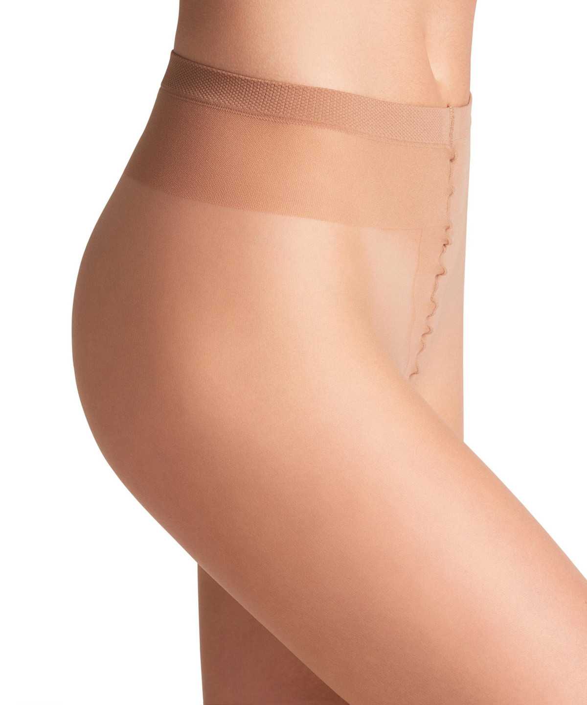 Tights Donna Falke Shelina Toeless 12 DEN Tights Beige | NIDF67803