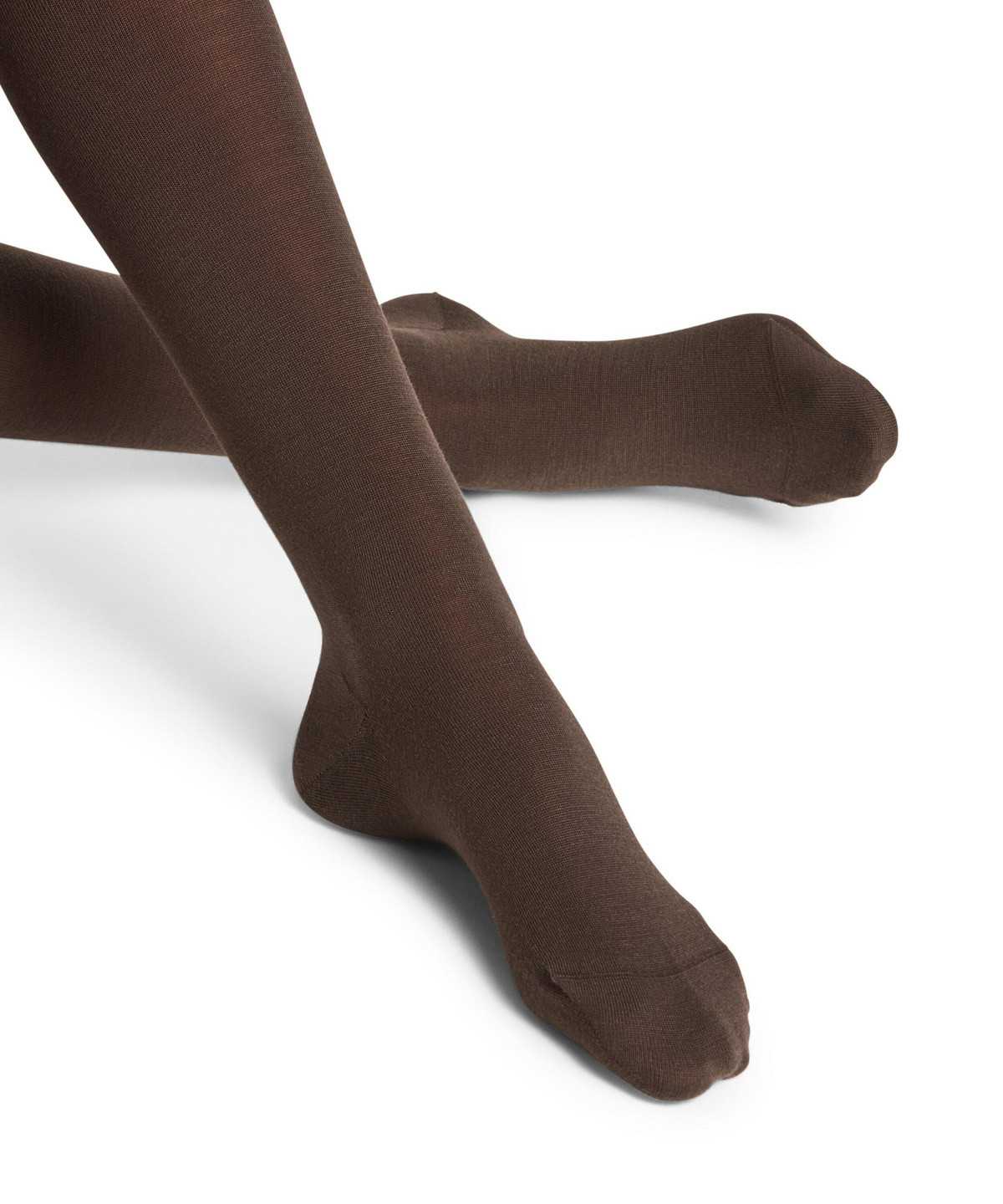 Tights Donna Falke Softmerino Tights Marroni | FMUS14526