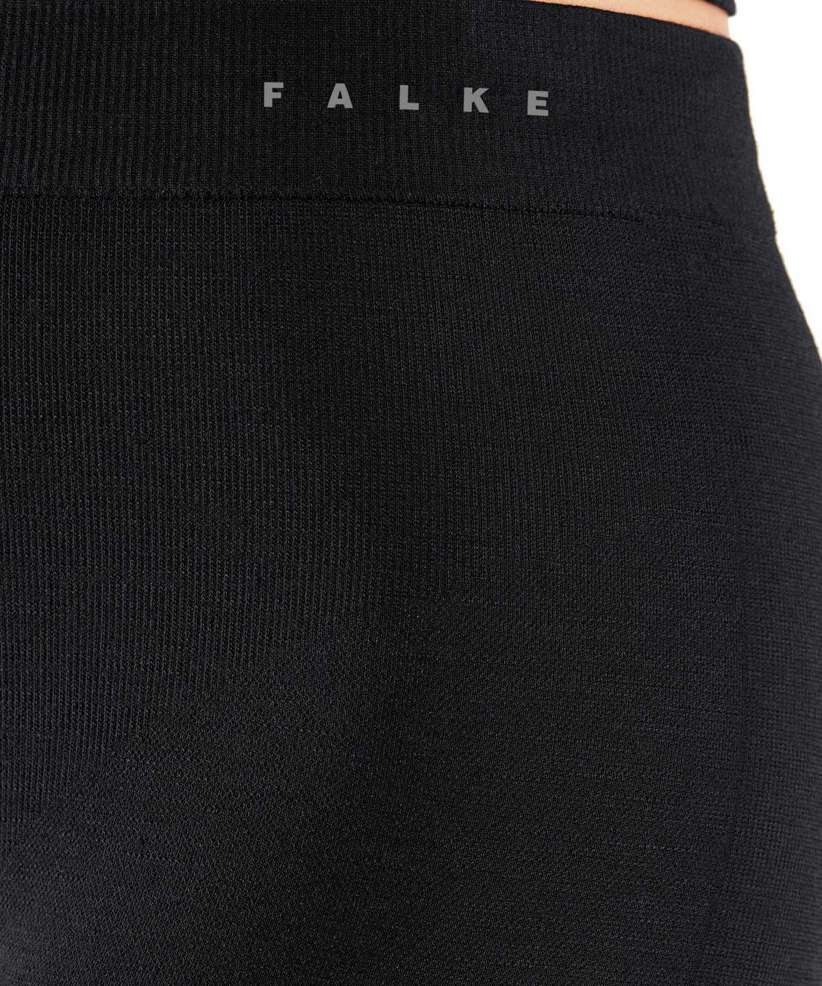 Tights Donna Falke Tights Wool-Tech Light Nere | UHXM03954