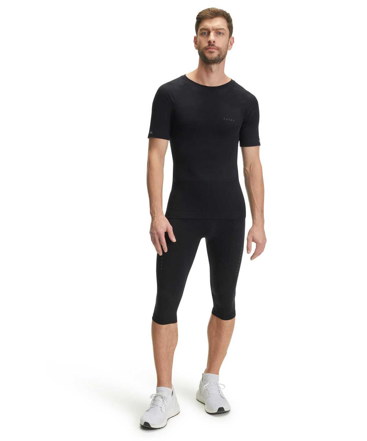 Tights Uomo Falke Impulse Running Tights Nere | CGFZ39642