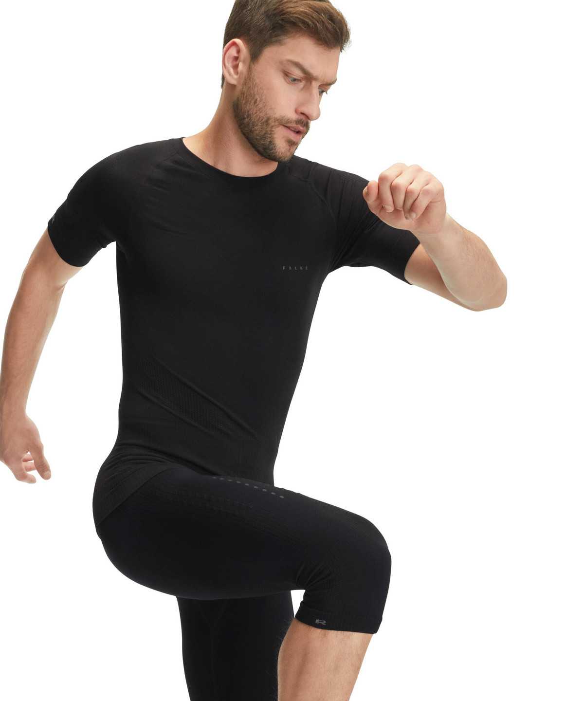 Tights Uomo Falke Impulse Running Tights Nere | CGFZ39642