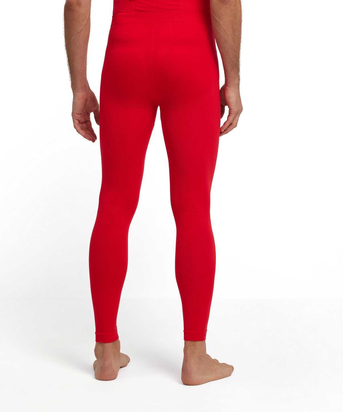 Tights Uomo Falke Tights Warm Rosse | AVIL79530