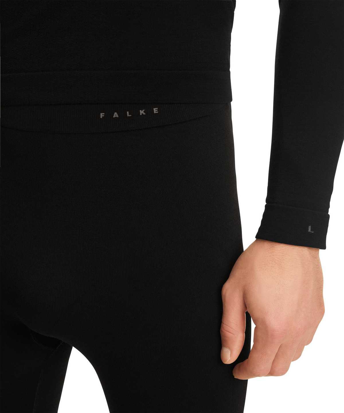 Tights Uomo Falke Tights Wool-Tech Light Nere | GDXY02651